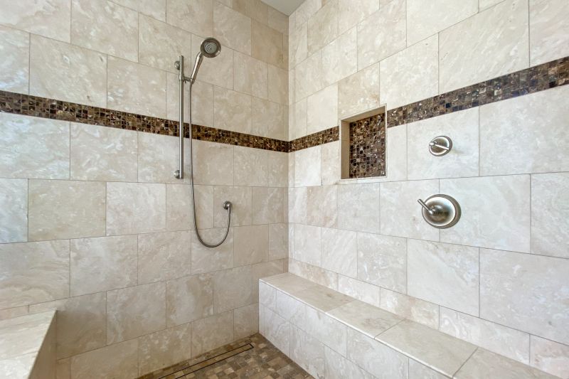 Tile Surround Shower
